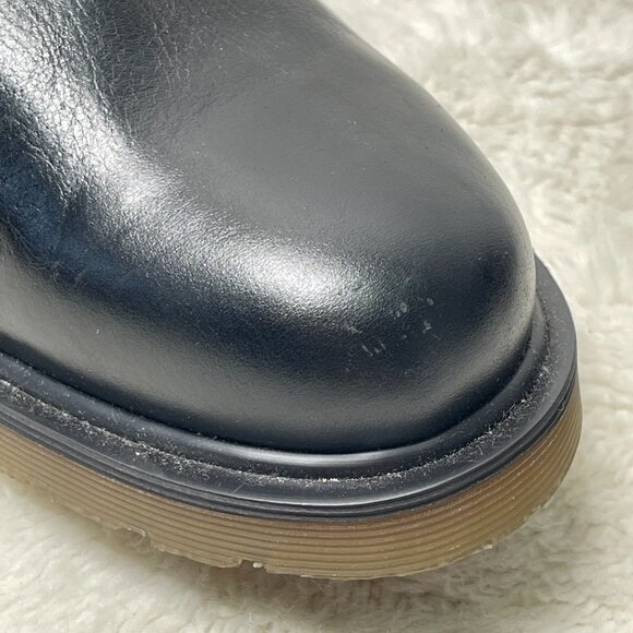 Dr. Martens Men's Black Leather Rocco Ankle Boot Buckle Shoes Size 12M - Picture 11 of 13